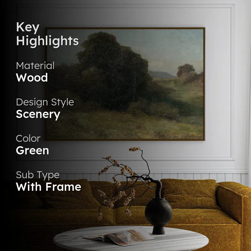 Forest Of Whimsy Wood Wall Art With Frame - Black media 2