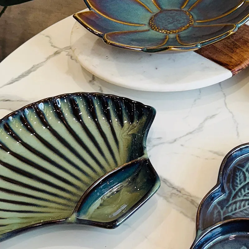 Tesora Ceramic Platter Set - Four Piece Set media 5