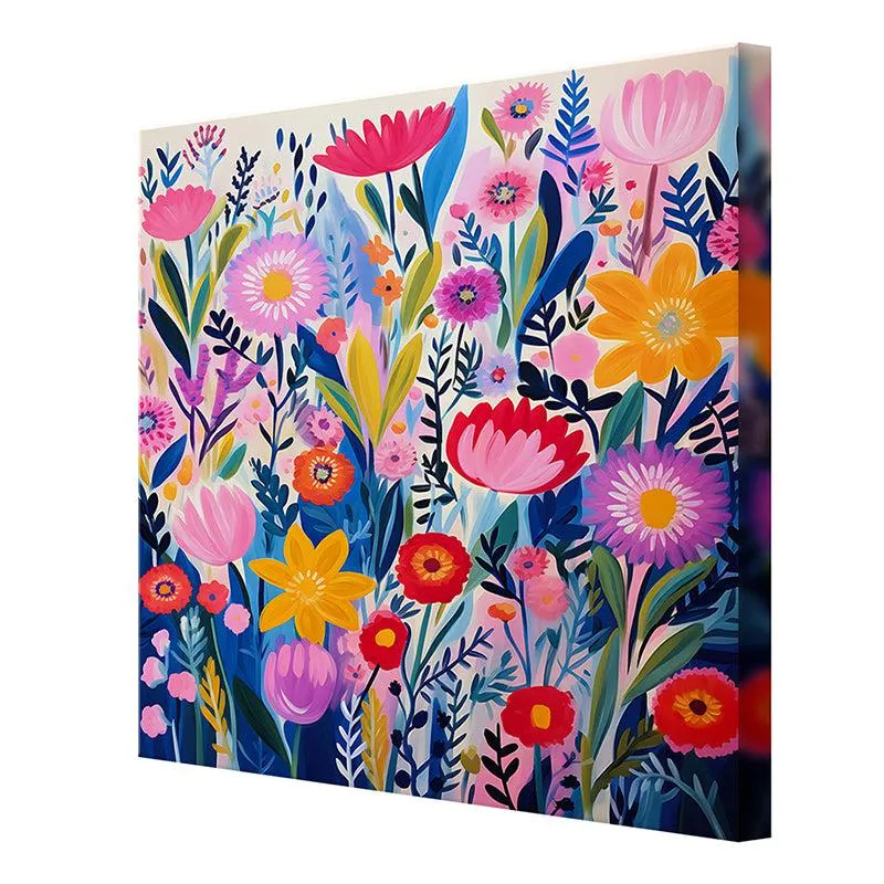Cheerful Horticultural Wall Painting media 4