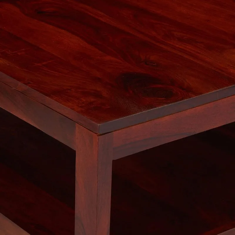 Erixon Sheesham Wooden Center Table - Deep Brown media 7
