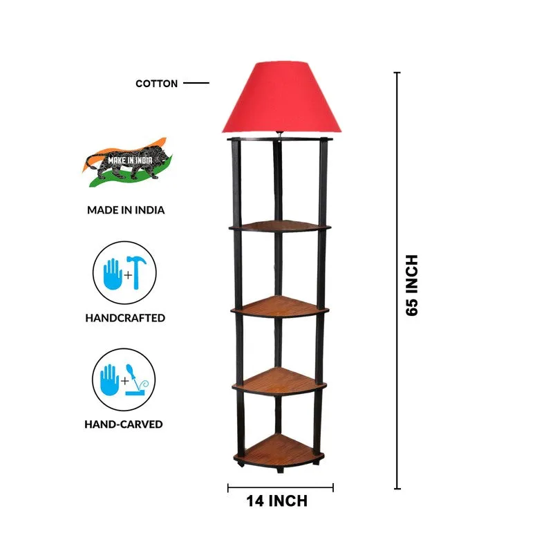 Opulent Beam Floor Lamp (Red) media 6