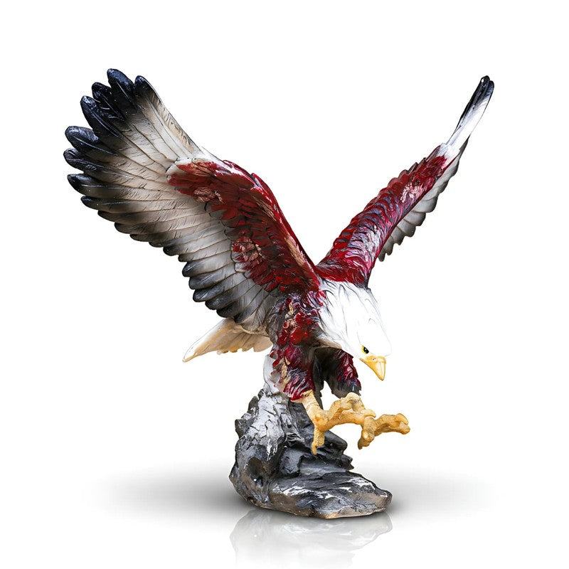 Flying Eagle Figurine Showpiece - Multicolor media 3