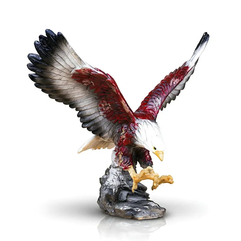 Flying Eagle Figurine Showpiece - Multicolor media 3