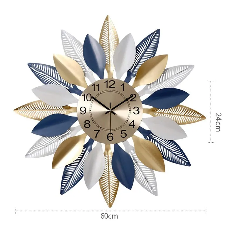 Hands Silent Wall Clock - Multicolor media 10