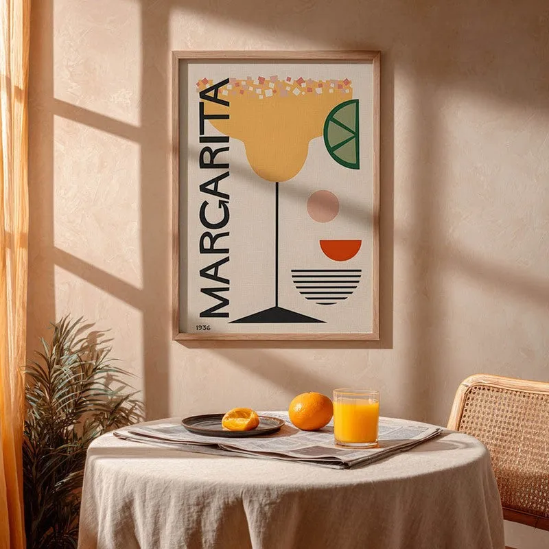 Marcarita Archival Canvas Wall Art - Brown media 4