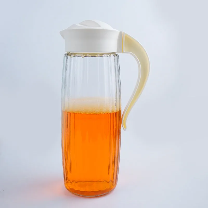 Domana Duna Transparent Jug With Lid (White) - 1600 ML media 5