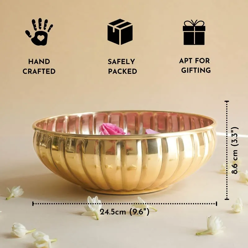 Jasmine Glow Urli  - Gold media 8