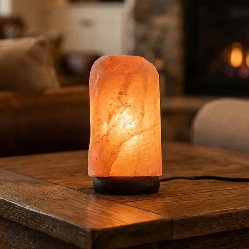Himalayan Glow Salt Crystal Table Lamp media 3
