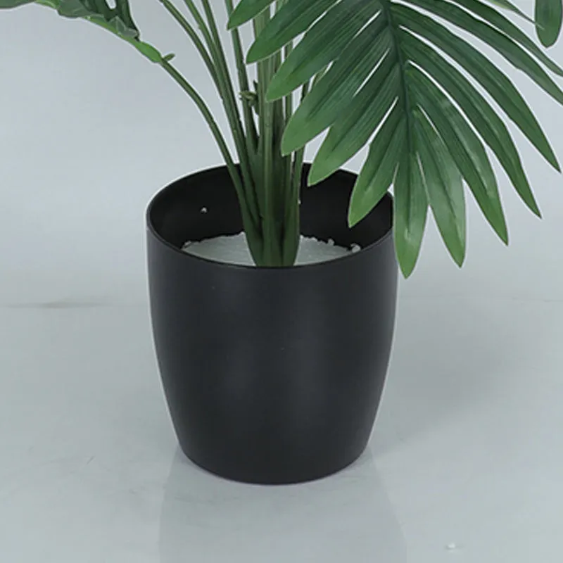 Botanelle Artificial Palm With Black Plastic Pot - 2.5 Feet media 4