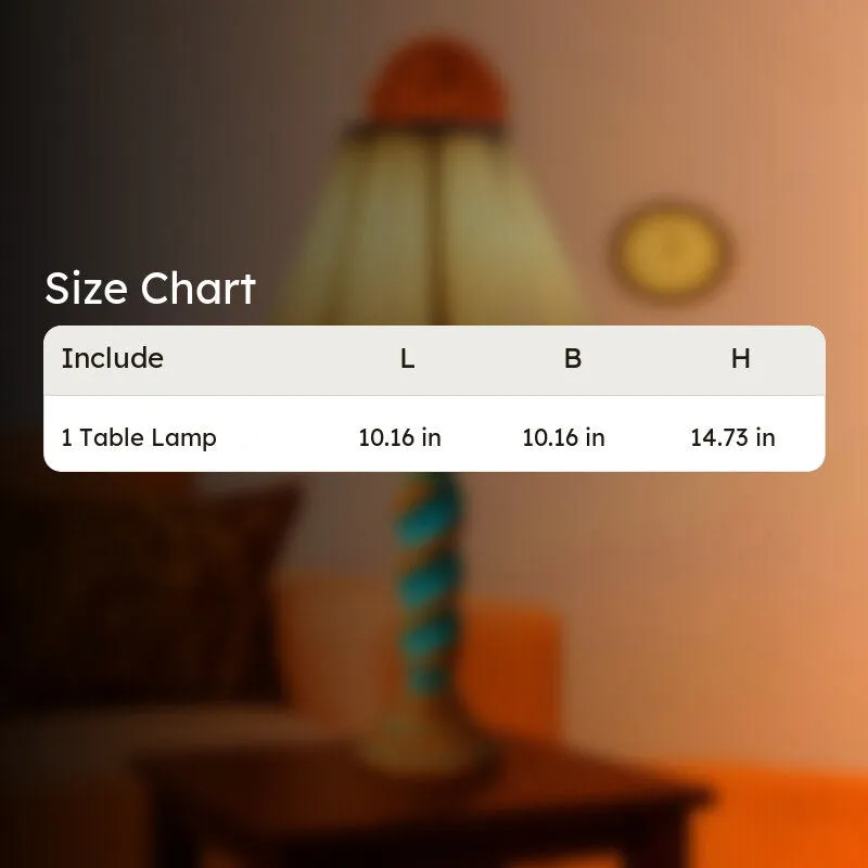 Elara Niro Wooden Table Lamp - OffWhite media 9