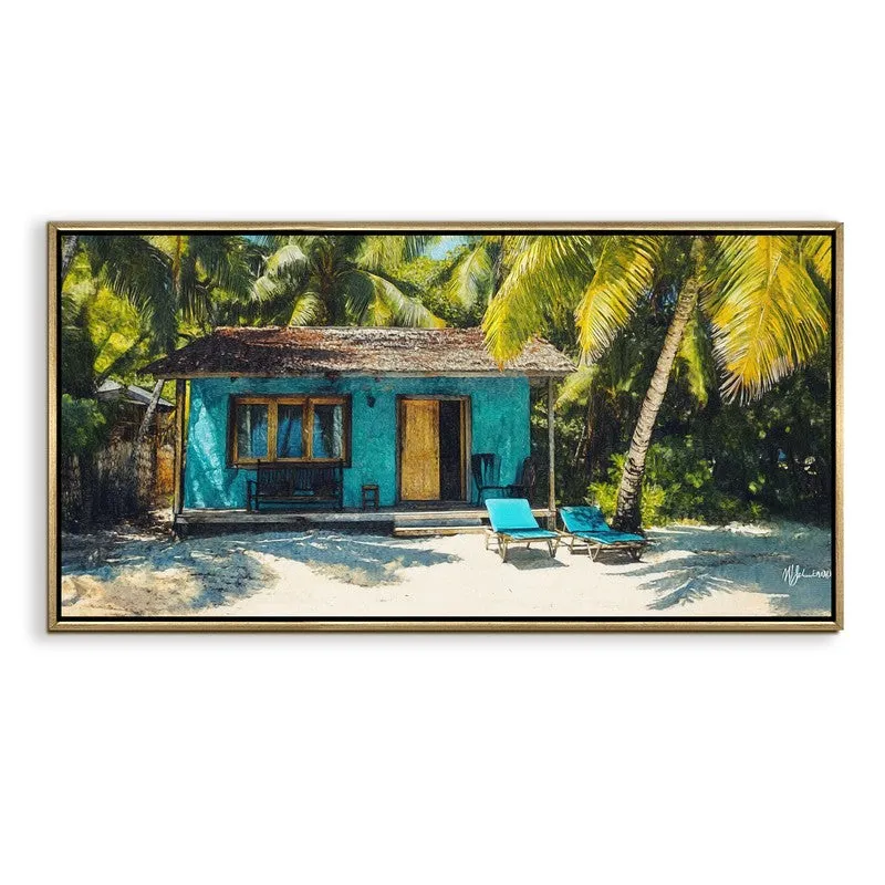 Cabana Canvas Wall Painting With Frame media 3