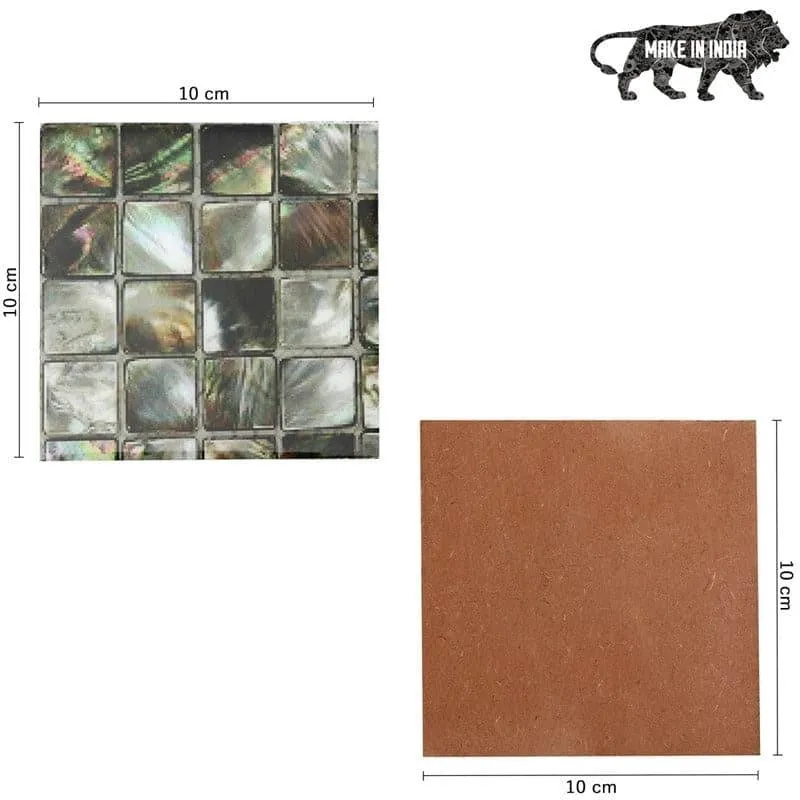 Igna Checkekered Coaster - Set Of Six media 5