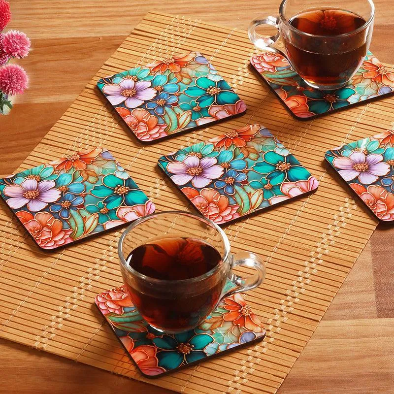 Anansi Wood Coaster - Set Of Six media 3