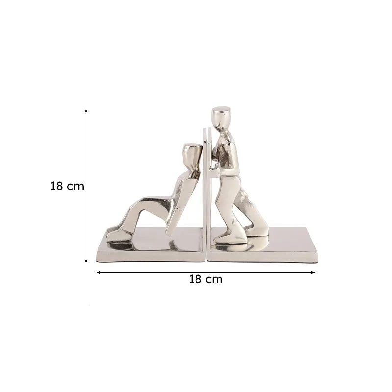 Hard Work Matters Bookend (Silver) - Set Of Two media 6
