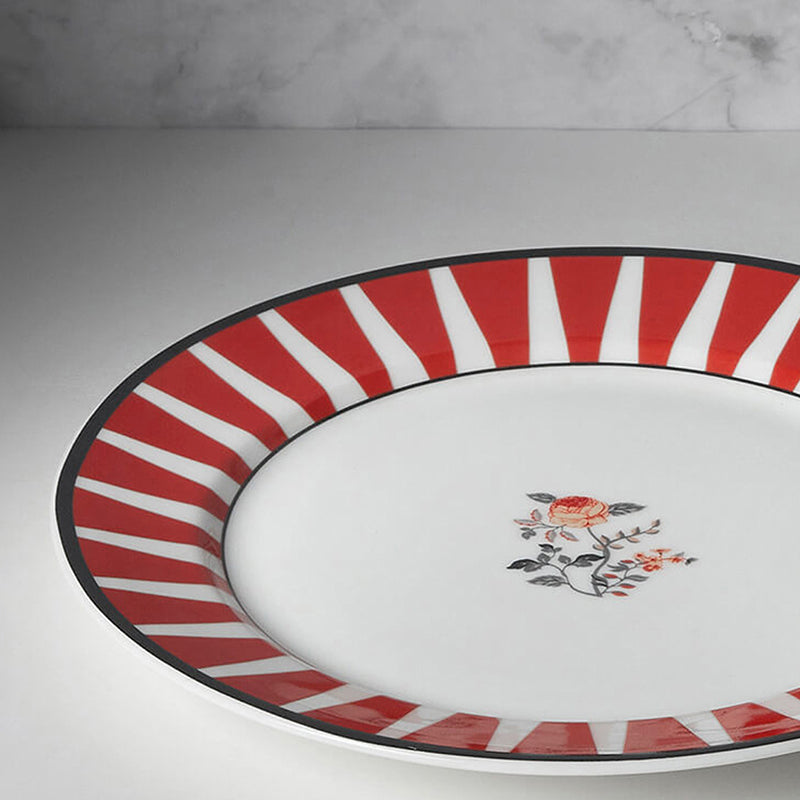 India Circus Scarletta Bone China Dinner Plate image 3