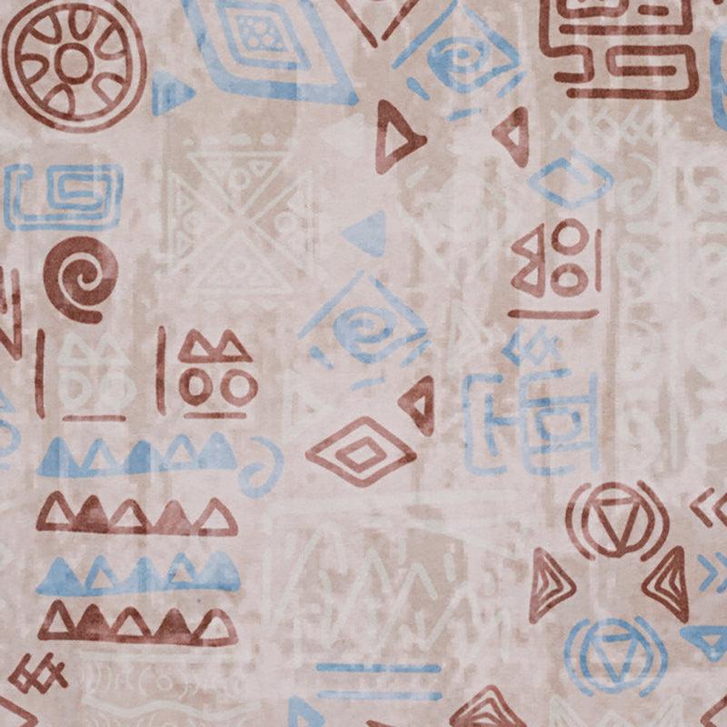 Silmarillion Abstract Polyester Anti-Skid Carpet - Beige media 7