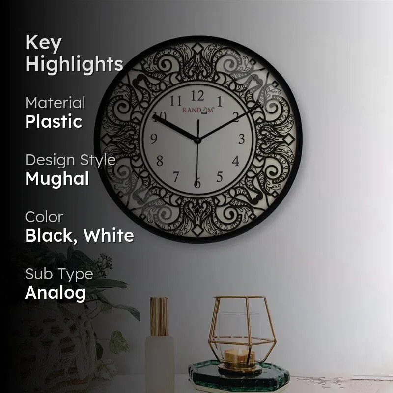 Whirl design Wall Clock media 2