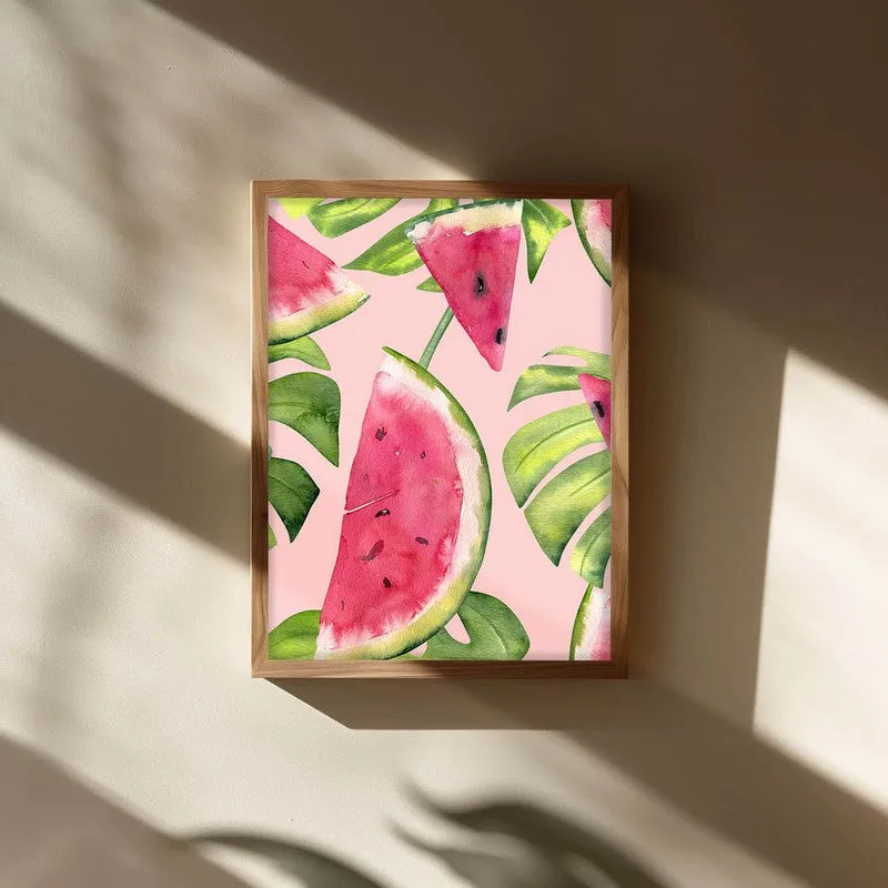 MelonBlast Archival Canvas Wall Art - Brown media 3