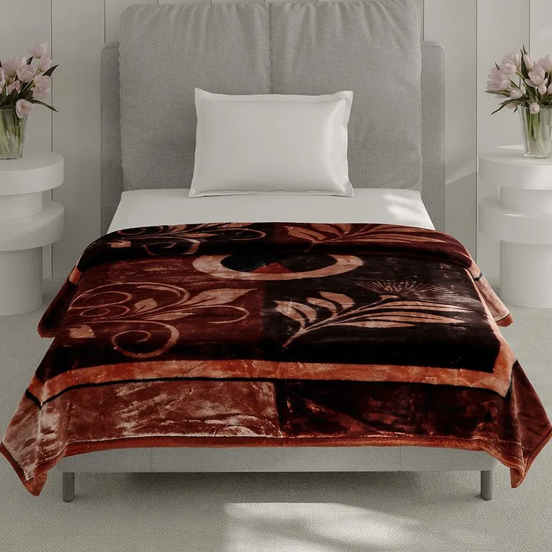 Monte Carlo Velvet Vignette Blanket - 895 GSM media 3