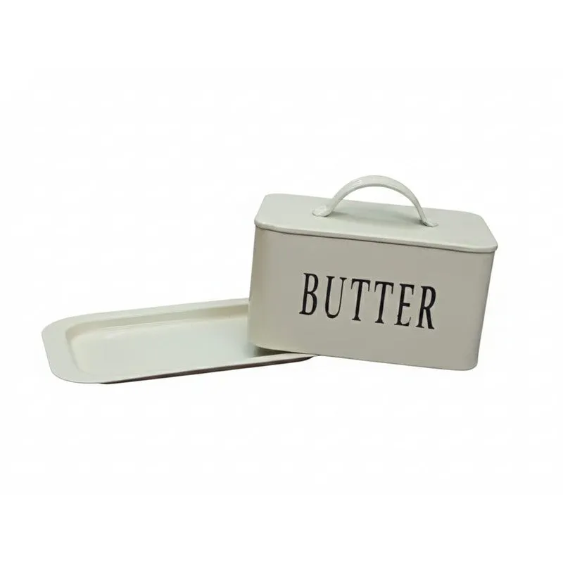 Kitchen Vault Iron Butter Box (White) - 200 mL media 4