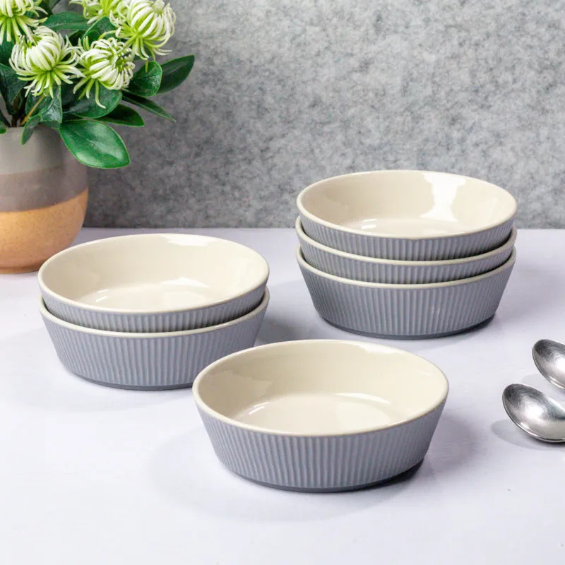 Kaelen Snack Bowl(300 mL) - Set Of Six media 1