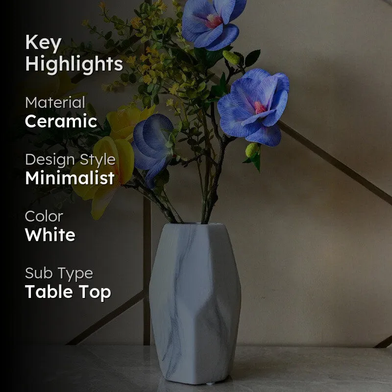 Opaline Marble Crest Vase media 2
