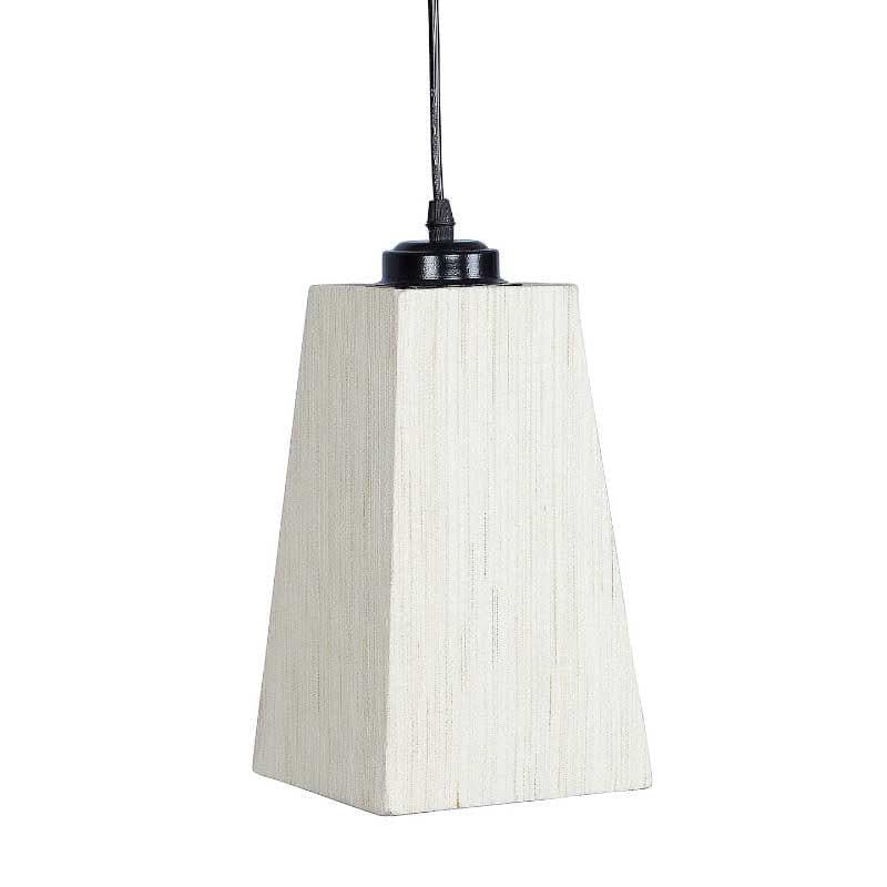 WarmGlow Trapeze  Fabric Ceiling Lamp - White media 6