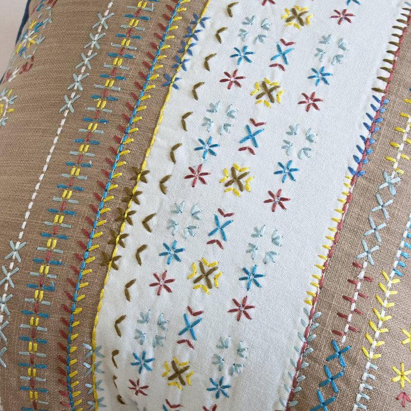Solana Embroidered Cushion Cover media 4