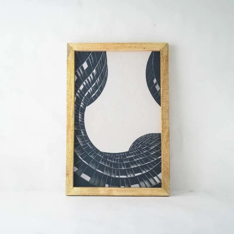 Mordern Building Canvas Painting media 4