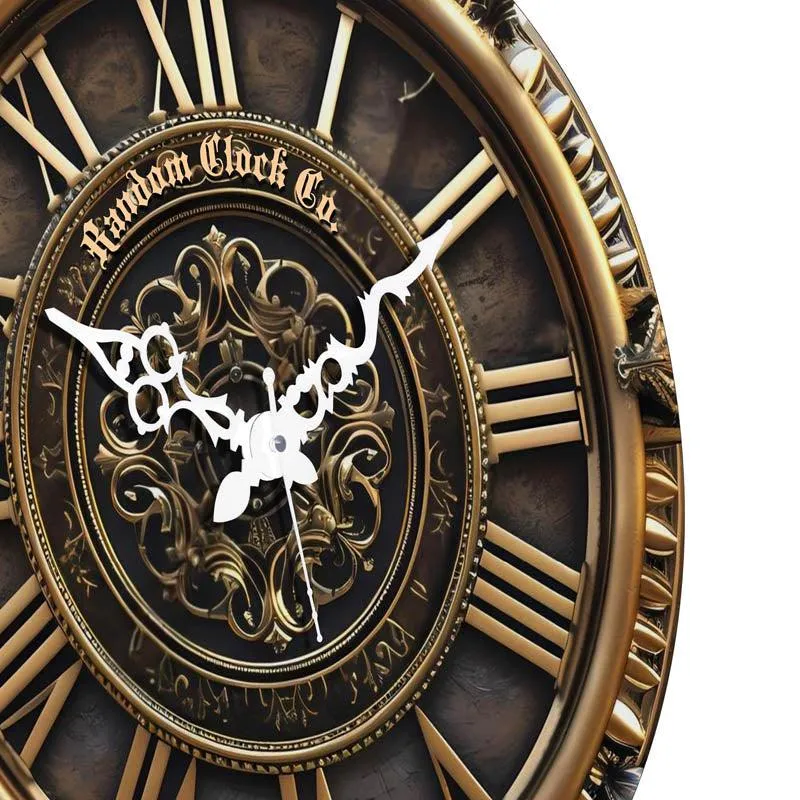 Arleth Retro 3D Printed MDF Wall Clock media 8