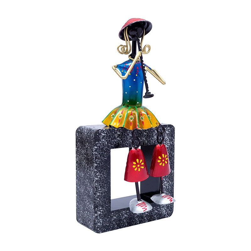 Shehnai Player Iron Showpiece media 5