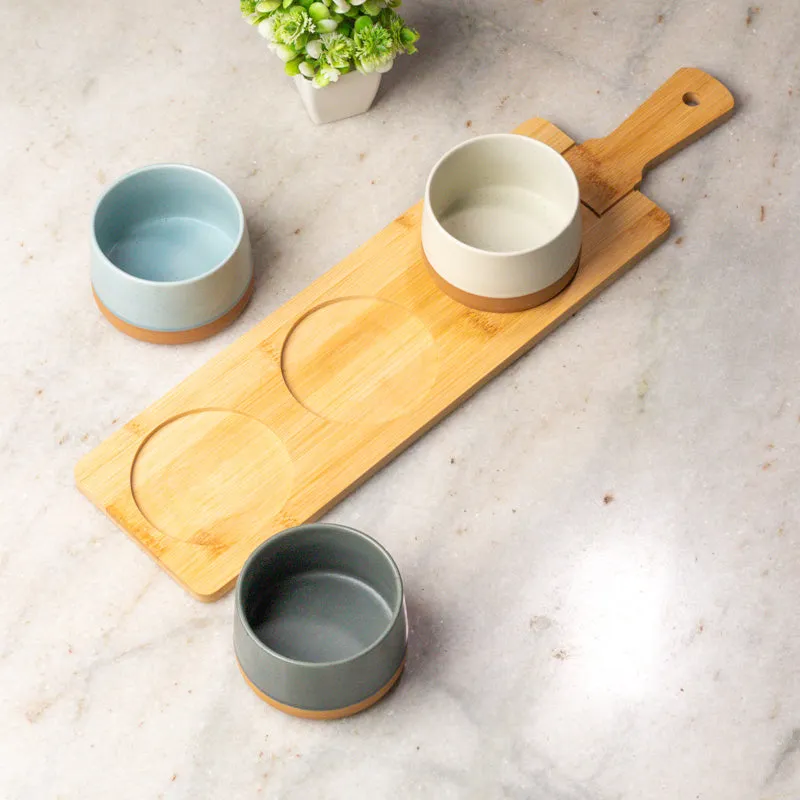 Azure Bliss Dry Fruit Container - Set Of Four media 3