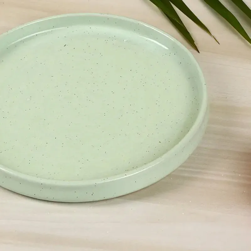 Lemongrass Handmade Dinner Plate - Single Piece media 5