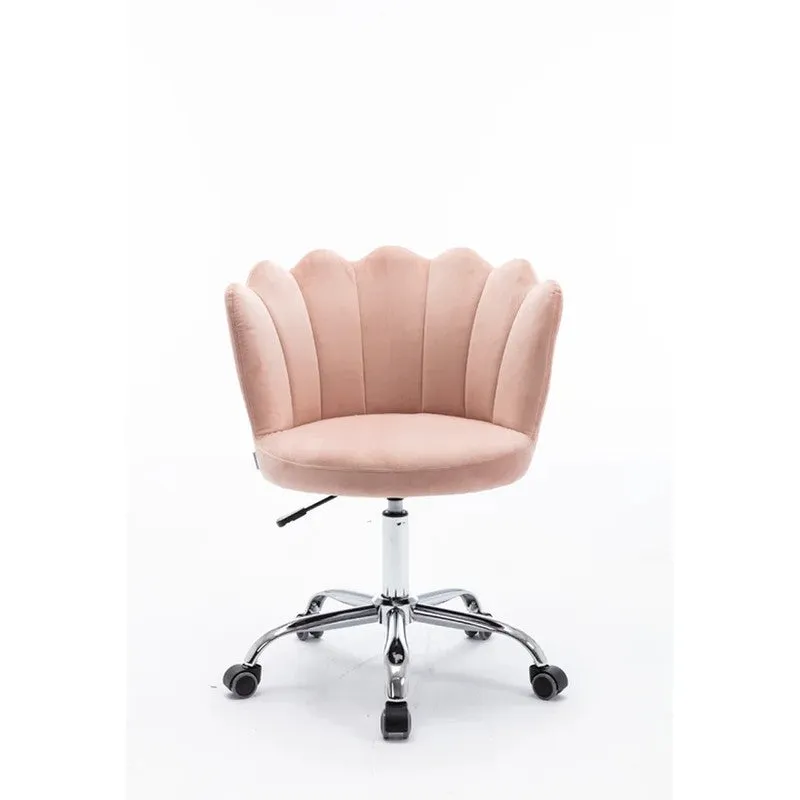 Flexon Metal Office Chair - Pink media 3