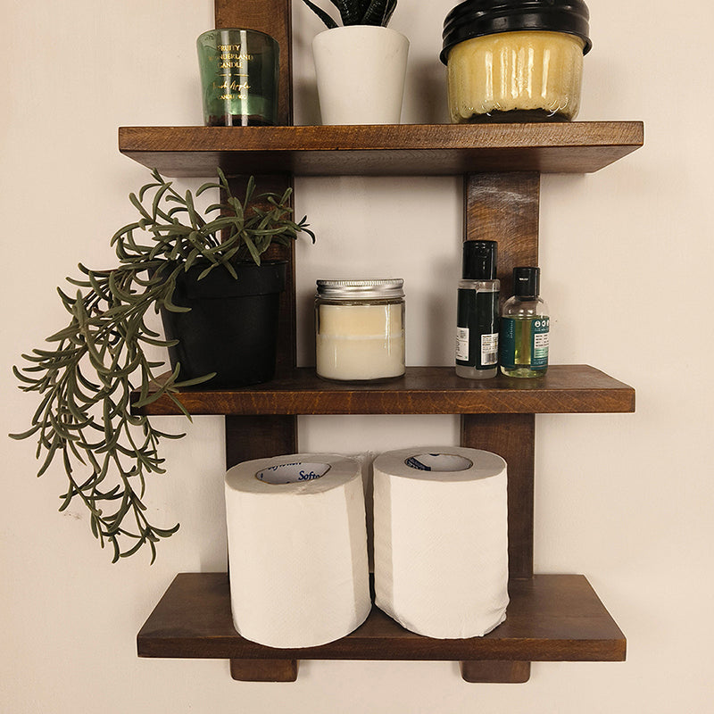 Willow Wooden Wall Shelf media 6