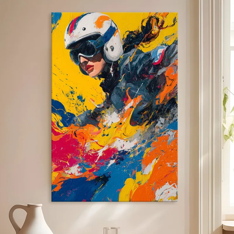 Urban Speed Canvas Canvas Wall Art media 4
