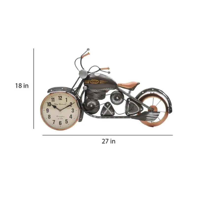 Jawa Dial Feature Accent Metal Wall Clock media 5