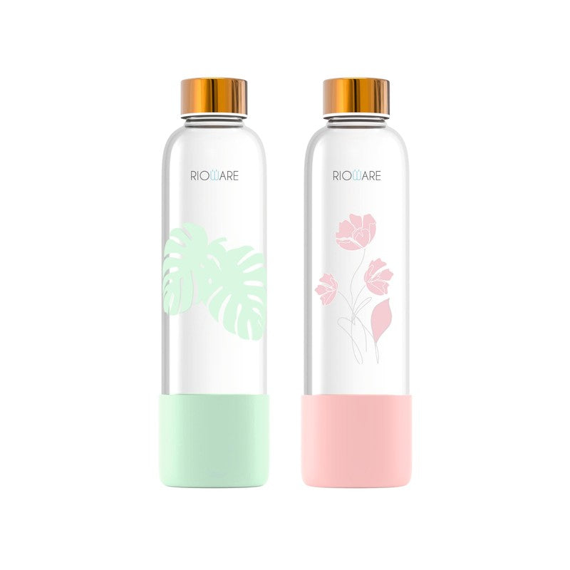Rioware DailyPure Water Bottle (Green, Pink, 750 mL Each) - Set Of Four media 4