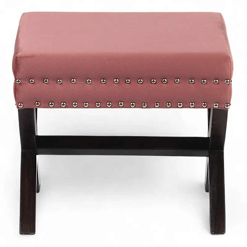 Kavex Sheesham Wooden Bench - Pink media 5