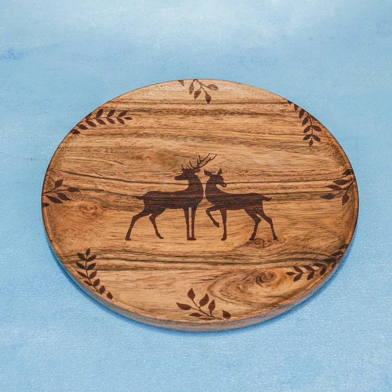 RoundCraft Wood Platter media 3