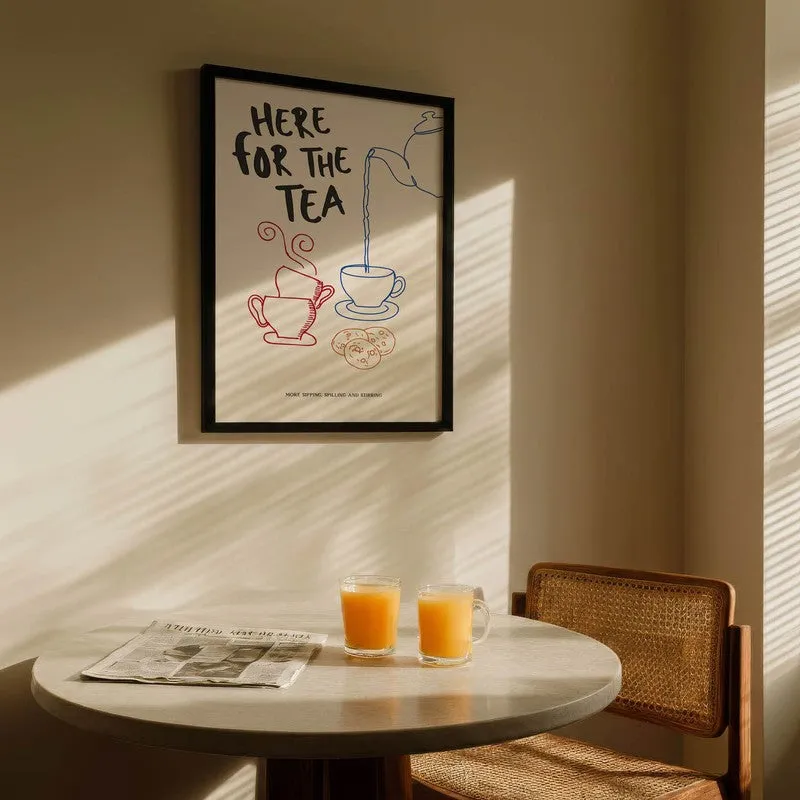 ForTea Archival Canvas Wall Art - Black media 5