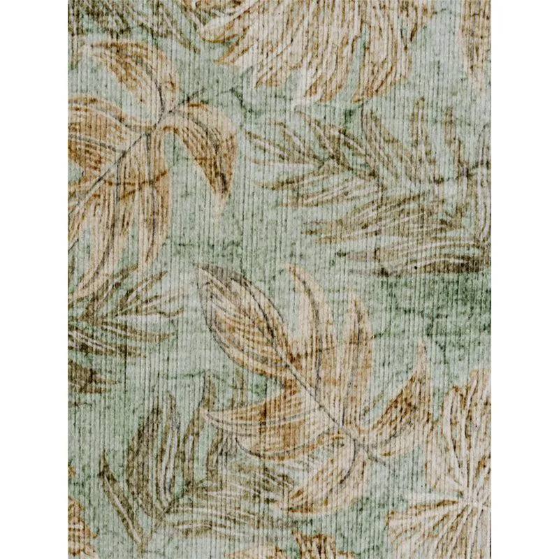 Fariyah Floral Polyester Carpet - Light Green media 5