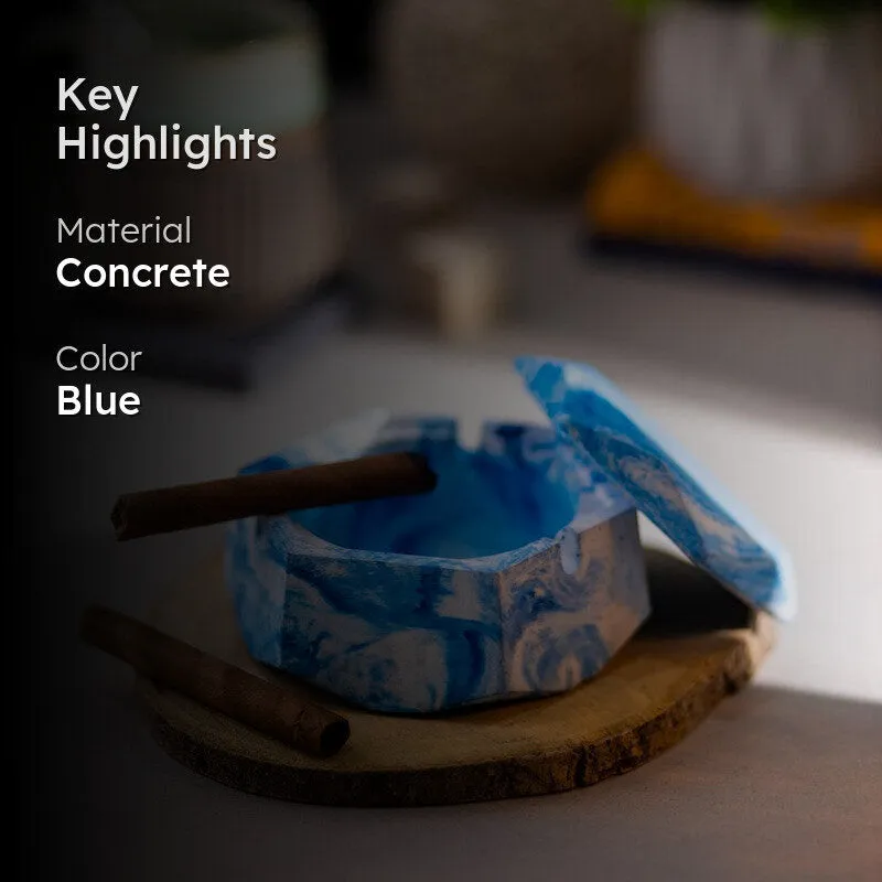 Barca Ash Tray - Blue media 2