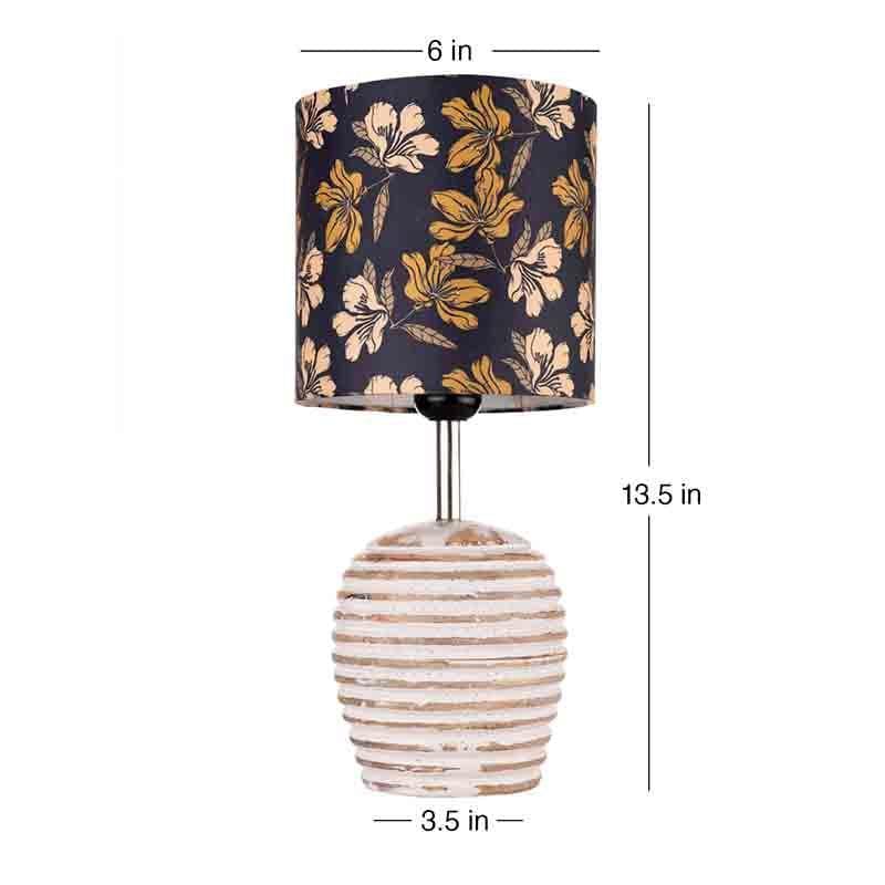Spring Fabric Table Lamp - Black media 6