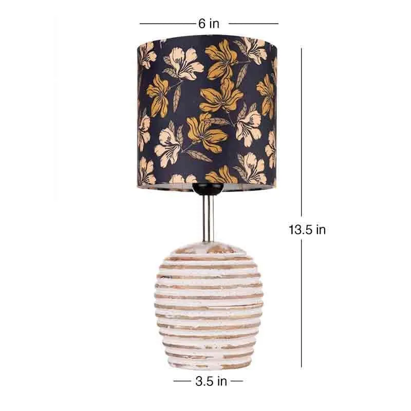 Spring Fabric Table Lamp - Black media 6