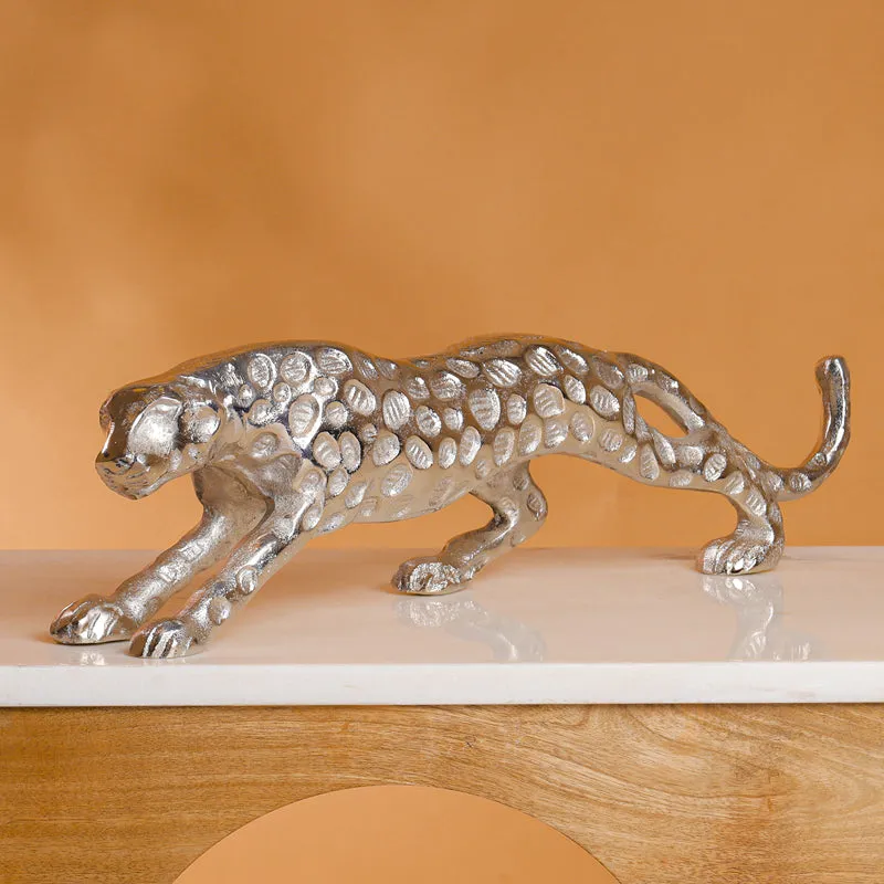 Spotted Leap Leopard Showpiece media 4