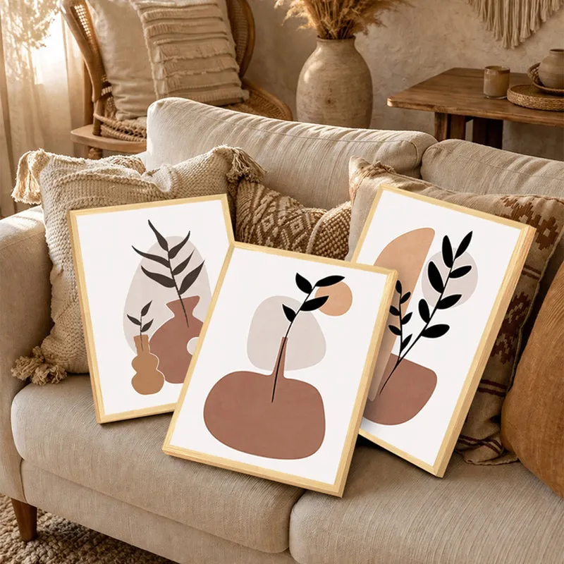 Botanex Clay & Calm Modern Wall Art - Set Of Three media 4