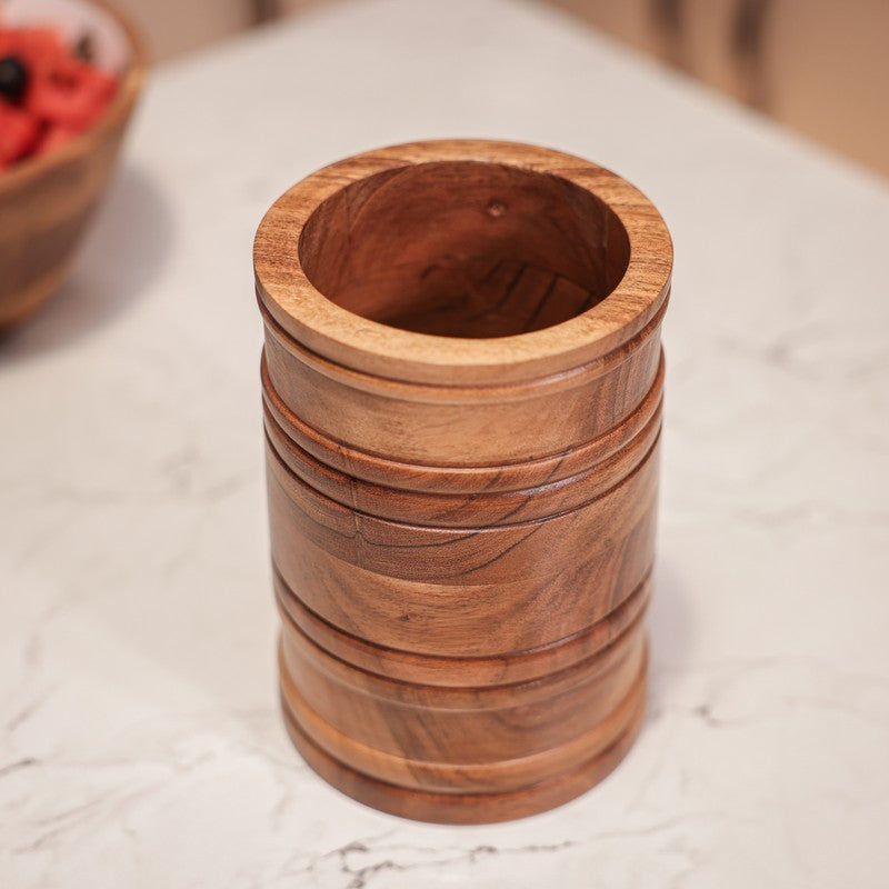 GrainSpire Wooden Cutlery Stand media 5