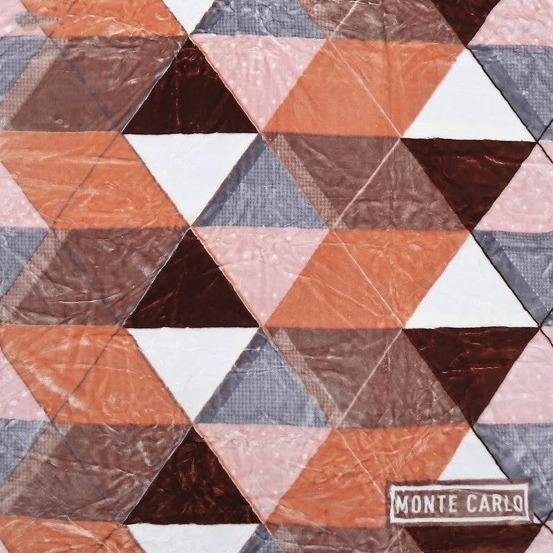 Monte Carlo Autumn Mosaic Blanket - 553 GSM media 6