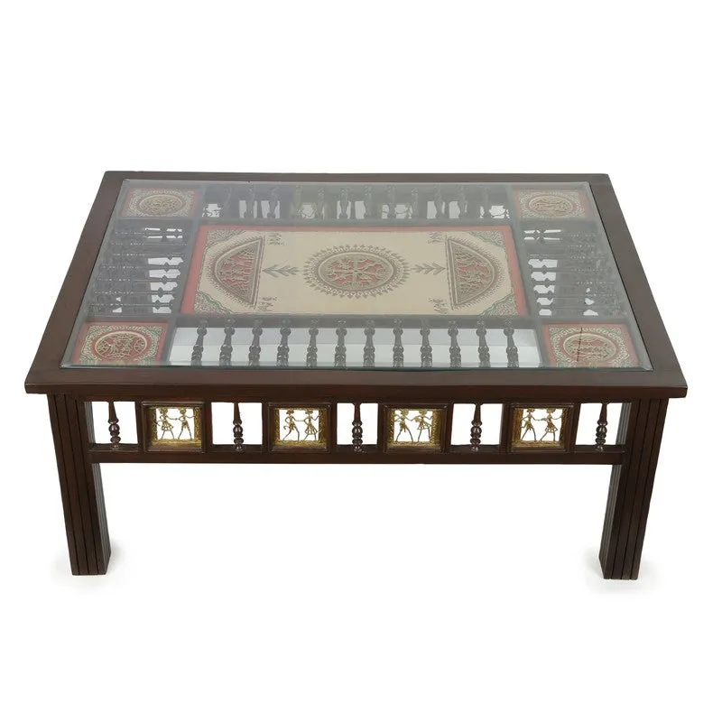 Aloha Teak Wood Center Table media 3